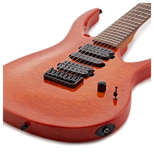 G4M 529 7-String Carve Electric Guitar, Violin Burst