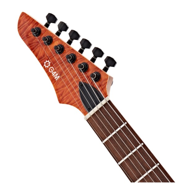 G4M 529 Carve Left Handed Electric Guitar, Violin Burst