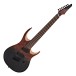 G4M 529 Fanned Fret 7-String Electric Guitar, Grey Tide Fade