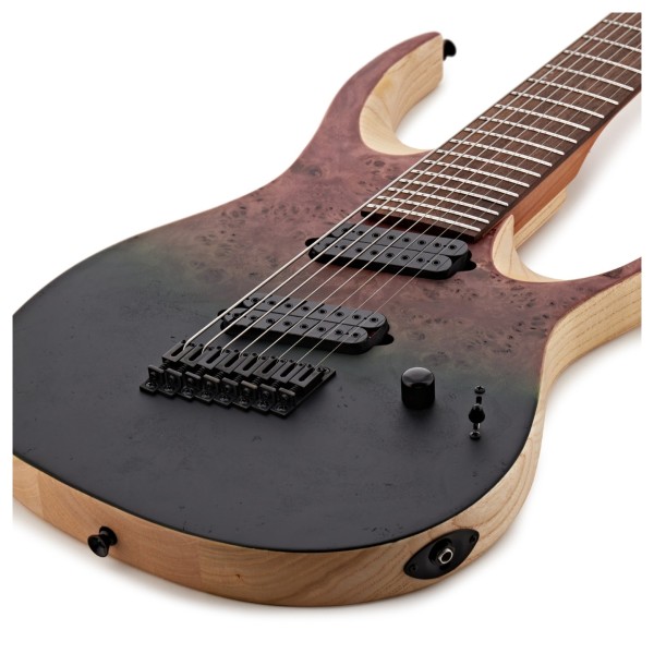 G4M 529 Fanned Fret 8-String Electric Guitar, Ocean Fade