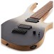 G4M 529 Fanned Fret 8-String Electric Guitar, White Fade