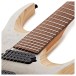 G4M 529 Fanned Fret 8-String Electric Guitar, White Fade