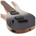 G4M 529 Left Handed Fanned Fret 8-String Electric Guitar, White Fade
