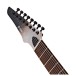 G4M 529 Left Handed Fanned Fret 8-String Electric Guitar, White Fade