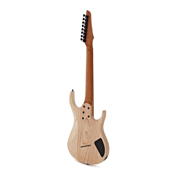 G4M 529 Left Handed Fanned Fret 8-String Electric Guitar, White Fade