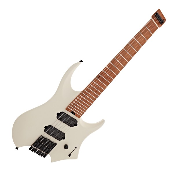 G4M 529 7-String Headless Electric Guitar, Ivory