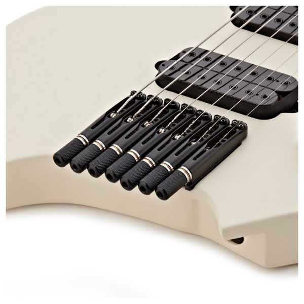 G4M 529 7-String Headless Electric Guitar, Ivory