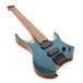 G4M 529 7-String Headless Electric Guitar, Trans Blue
