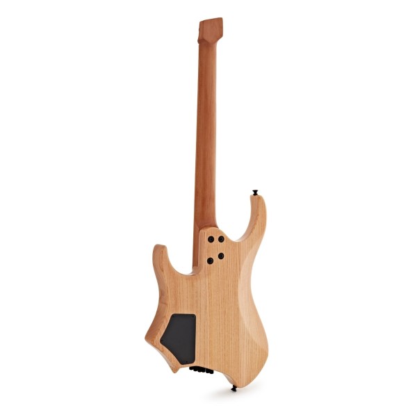 G4M 529 Headless Electric Guitar, Trans Blue