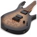 G4M 529 Electric Guitar, Black Burl Burst