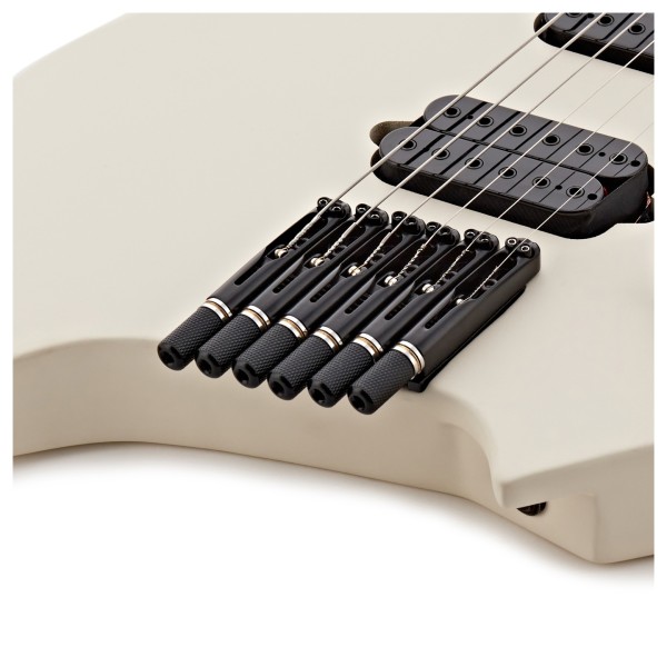 G4M 529 Headless Electric Guitar, Ivory