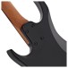G4M 529 Electric Guitar, 7-String, Black Burl Burst