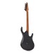 G4M 529 Left Handed Electric Guitar, Black Burl Burst