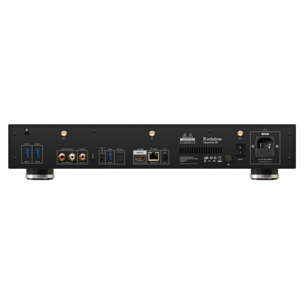 R_volution PlayerOne 8K UHD Media Player - rear 