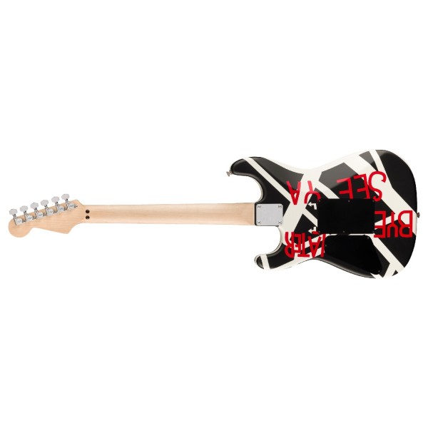 EVH LTD ED Striped Series Circles Satin Finish with Gig Bag