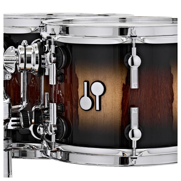 Sonor SQ2 22'' 4pc Shell Pack, African Marble Black Burst