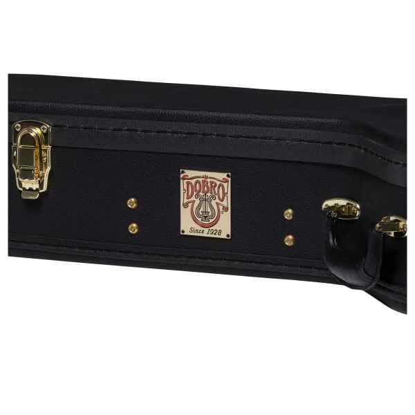 Epiphone 940-EBICS Dobro Guitar Case - Dobro logo