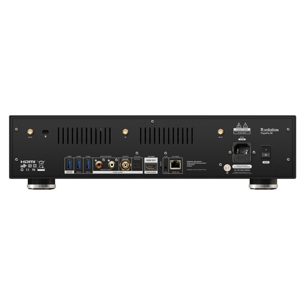 R_volution PlayerPro 8K UHD Media Player rear 
