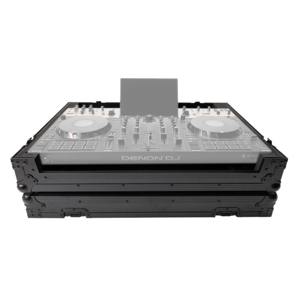 Denon Prime 4 Gen 2 DJ Controller Case, Black - Front Open (Prime 4 Not Included)