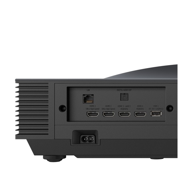 Hisense PX4 PRO 4K Ultra Short Throw Laser TriChroma Projector - ports 