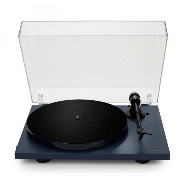 Triangle Lunar 1 Manual Turntable, Blue - lidd