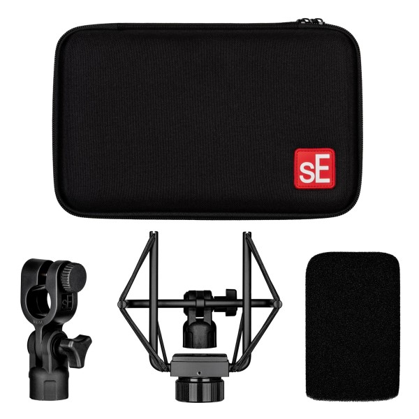 sE Electronics VR2 Active Ribbon Microphone - Accessory Package
