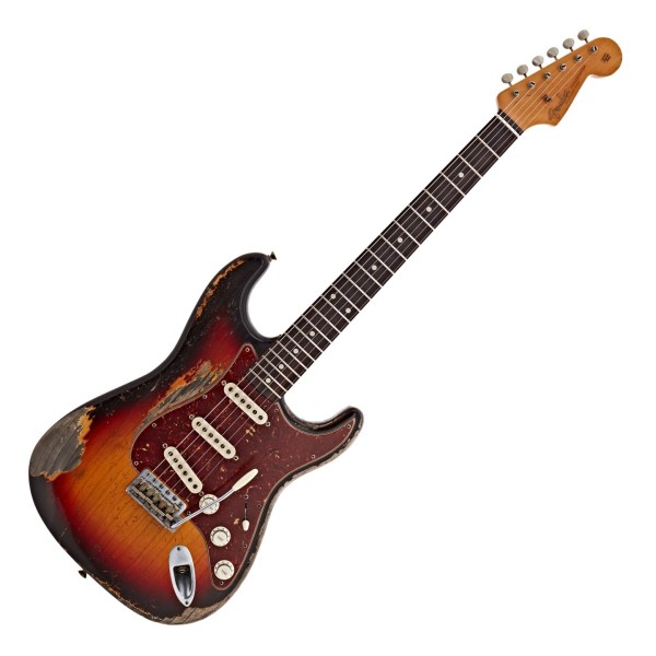 Fender Custom Shop Master Built by Greg Fessler 60s Strat Relic, Chocolate 3TSB