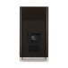 Triangle Capella Wi-Fi and Bluetooth Speaker System, Nebula Brown - rear 
