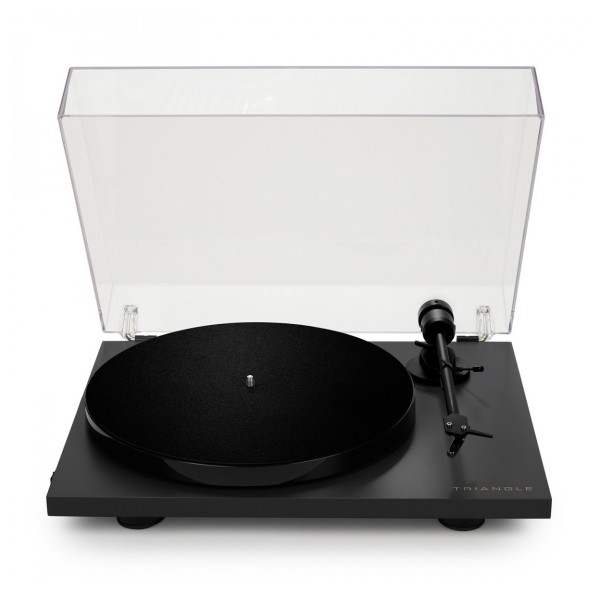 Triangle Lunar 1 Manual Turntable, Black - lid 