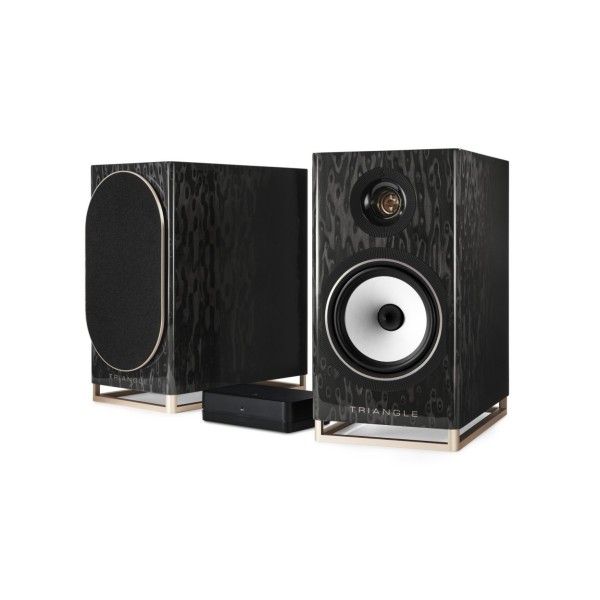 Triangle Capella Wi-Fi and Bluetooth Speaker System, Black Star - one grilel 