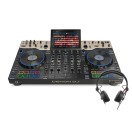 Denon DJ Prime 4 G2 und Sennheiser HD25 Kopfh&ouml;rer-Bundle