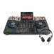 Denon DJ Prime 4 G2 and Sennheiser HD25 Headphone Bundle - Full Package