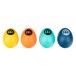 Meinl Percussion Egg Shaker Assortment, 4 Pack