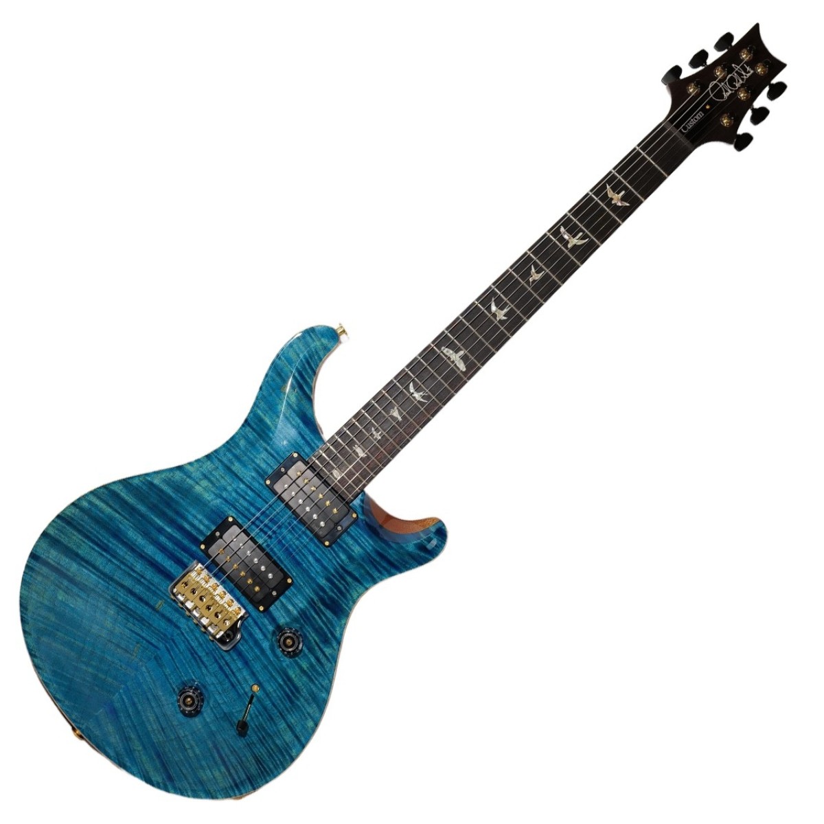 Paul Reed Smith PRS Custom 24 10 Top Arctic Blue #0424089