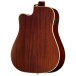 Epiphone Hummingbird Standard EC, Natural - back of body