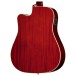 Epiphone Hummingbird Standard EC, Cherry Sunburst - back of body