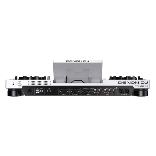 Prime 4 + DJ Controller, Limited Edition White - Rear