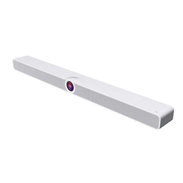 WiiM Bar Soundbar, Matte White - left 