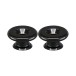 Gotoh EP-B3 Pin voor Gitaarbandknop, Black chroom  