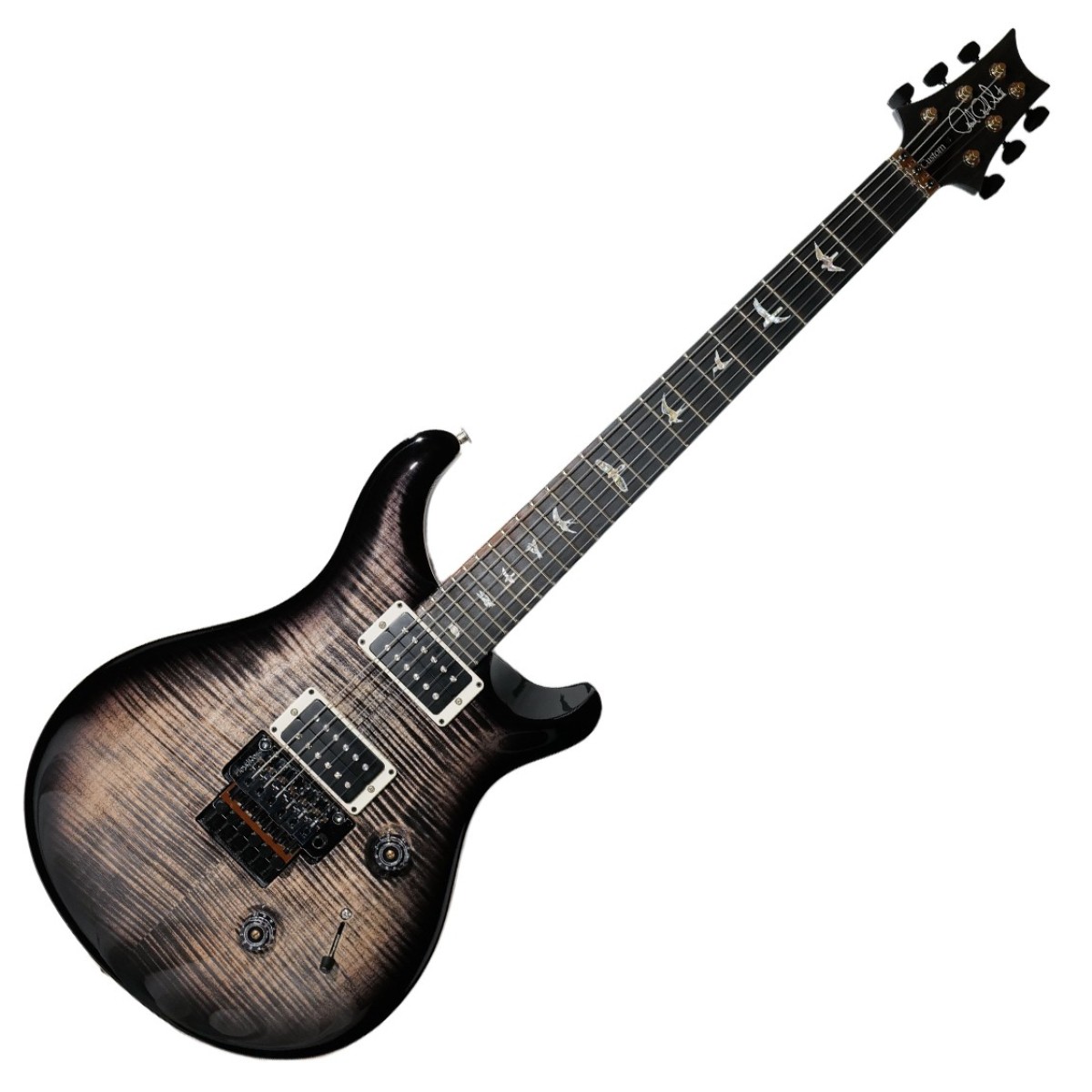 Paul Reed Smith PRS Custom 24 Floyd 10 Top Charcoal Burst #0412140