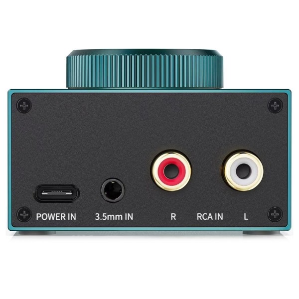 FiiO GIGAS 1 Desktop Headphone Amplifier, Green - Connections 2