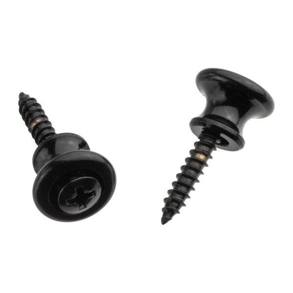 Gotoh EP-B1 Guitar Strap Button/Pin, Black Chrome