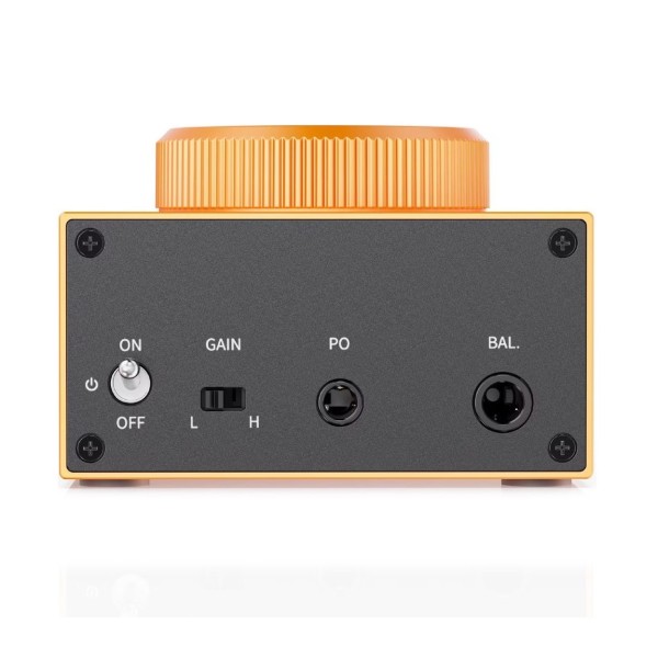 FiiO GIGAS 1 Desktop Headphone Amplifier, Orange - Connections