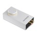 FiiO GIGAS Headphone Amp, Silver - Angled 2