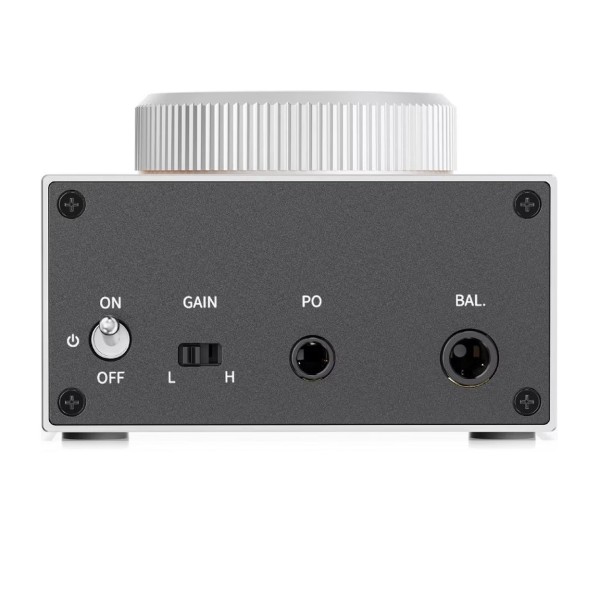 GIGAS 1 Desktop Headphone Amp, Silver - Connections