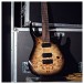 G4M 529 Standard Electric Guitar, 7-String, Black Burl Burst