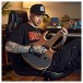 G4M 529 Fanned Fret 7-String Electric Guitar, Grey Tide Fade