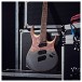 G4M 529 Fanned Fret 7-String Electric Guitar, Grey Tide Fade