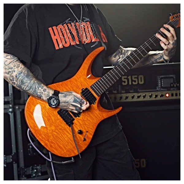 G4M 529 Carve Electric Guitar, Violin Burst