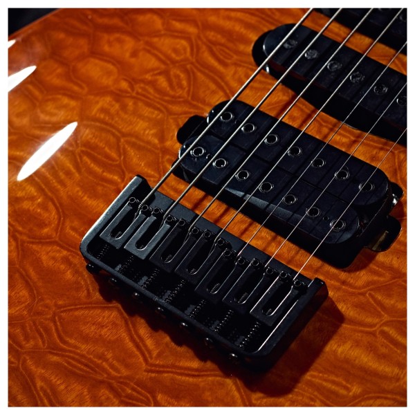 G4M 529 7-String Carve Electric Guitar, Violin Burst